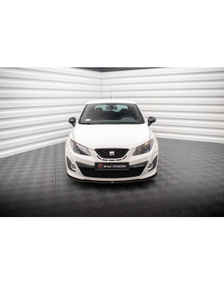 SPLITTER ANTERIORE street pro Seat Ibiza Cupra Sport Coupe Mk4 (Cod. M-SEIB4SCCNC-FD1B)