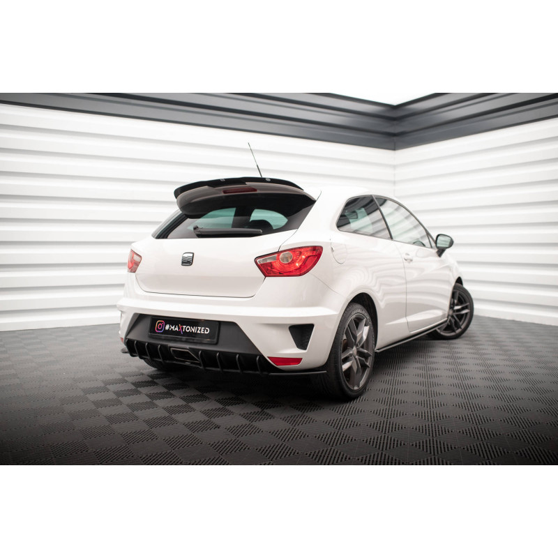 DIFFUSORE POSTERIORE street pro Seat Ibiza Cupra Sport Coupe Mk4 (Cod. M-SEIB4SCCNC-RS1B)