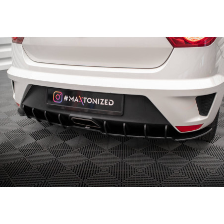 DIFFUSORE POSTERIORE street pro Seat Ibiza Cupra Sport Coupe Mk4 (Cod. M-SEIB4SCCNC-RS1B)