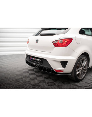 DIFFUSORE POSTERIORE street pro Seat Ibiza Cupra Sport Coupe Mk4 (Cod. M-SEIB4SCCNC-RS1B)