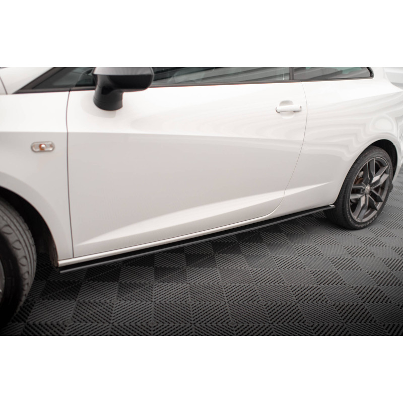 Diffusori minigonne street pro Seat Ibiza Cupra Sport Coupe Mk4 (Cod. M-SEIB4SCCNC-SD1B)