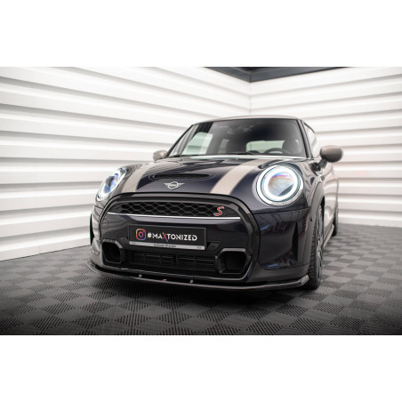 SPLITTER ANTERIORE V.1 Mini Cooper S F56 Facelift (Cod. M-MC-S-3F-56-JCW-FD1G)