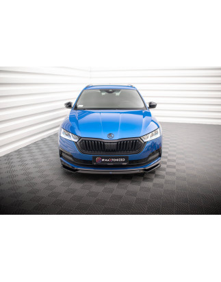 SPLITTER ANTERIORE V.2 Skoda Octavia Sportline Mk4 (Cod. M-SK-OC-4-SL-K-FD2G)
