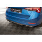 Splitter posteriore (con barre verticali) Skoda Octavia Sportline Mk4 (Cod. M-SK-OC-4-SL-K-RD1G+RD2G