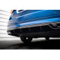 Splitter posteriore (con barre verticali) Skoda Octavia Sportline Mk4 (Cod. M-SK-OC-4-SL-K-RD1G+RD2G