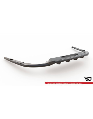 Splitter posteriore (con barre verticali) Skoda Octavia Sportline Mk4 (Cod. M-SK-OC-4-SL-K-RD1G+RD2G