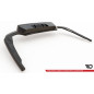 Splitter posteriore (con barre verticali) Skoda Octavia Sportline Mk4 (Cod. M-SK-OC-4-SL-K-RD1G+RD2G