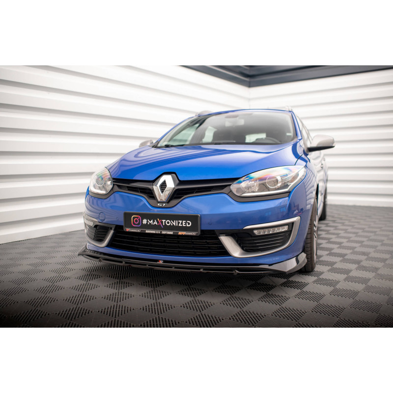 SPLITTER ANTERIORE Renault Megane GT Line Grandtour Mk3 Facelift (Cod. M-RE-ME-3F-GT-K-FD1G+FD1RG)