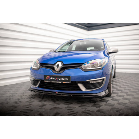 SPLITTER ANTERIORE Renault Megane GT Line Grandtour Mk3 Facelift (Cod. M-RE-ME-3F-GT-K-FD1G+FD1RG)
