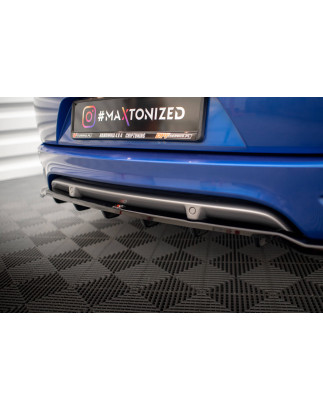 Splitter posteriore (con barre verticali) Renault Megane GT Line Grandtour Mk3 Facelift (Cod. M-RE-M