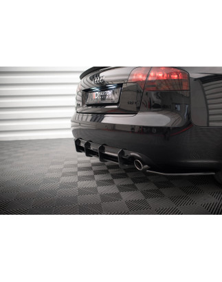 DIFFUSORE POSTERIORE street pro Audi A4 S-Line B7 (Cod. M-AUA4B7CNC-RS1B)