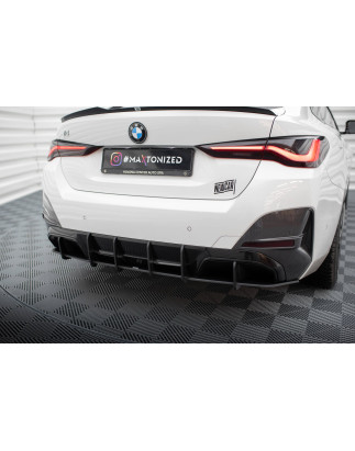 DIFFUSORE POSTERIORE street pro BMW i4 M-Pack G26 (Cod. M-BMI4G26MPACKCNC-RS1B)