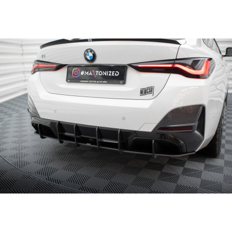 DIFFUSORE POSTERIORE street pro BMW i4 M-Pack G26 (Cod. M-BMI4G26MPACKCNC-RS1B)