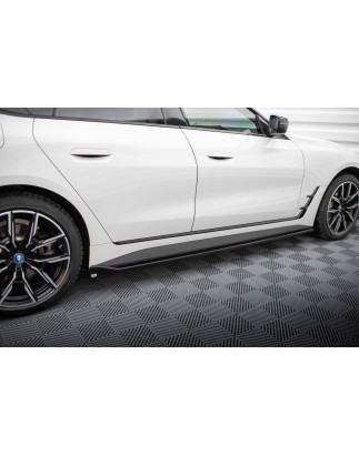 Diffusori minigonne V.1 BMW i4 M-Pack G26 (Cod. M-BM-I4-G26-MPACK-GC-SD1G)