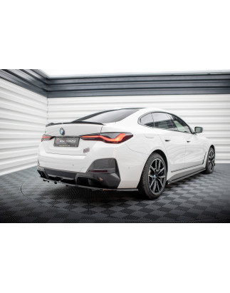 Splitter posteriore (con barre verticali) V.1 BMW i4 M-Pack G26 (Cod. M-BM-I4-G26-MPACK-RD1G+RD3G)
