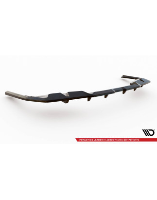 Splitter posteriore (con barre verticali) V.1 BMW i4 M-Pack G26 (Cod. M-BM-I4-G26-MPACK-RD1G+RD3G)
