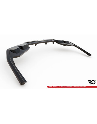 Splitter posteriore (con barre verticali) V.1 BMW i4 M-Pack G26 (Cod. M-BM-I4-G26-MPACK-RD1G+RD3G)