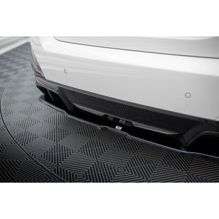 Splitter posteriore (con barre verticali) V.2 BMW i4 M-Pack G26 (Cod. M-BM-I4-G26-MPACK-RD2G+RD3G)
