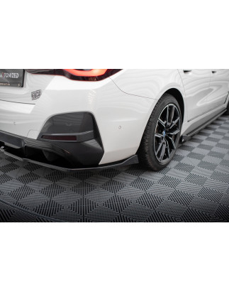 Splitter posteriore (con barre verticali) V.2 BMW i4 M-Pack G26 (Cod. M-BM-I4-G26-MPACK-RD2G+RD3G)