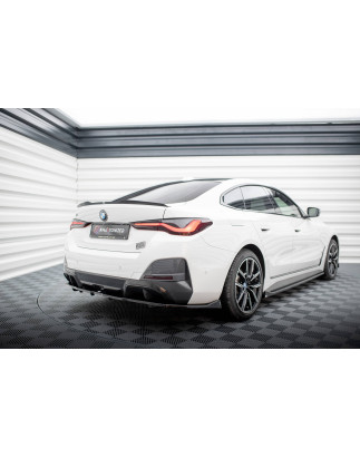 Splitter posteriore (con barre verticali) V.2 BMW i4 M-Pack G26 (Cod. M-BM-I4-G26-MPACK-RD2G+RD3G)