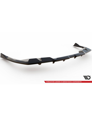 Splitter posteriore (con barre verticali) V.2 BMW i4 M-Pack G26 (Cod. M-BM-I4-G26-MPACK-RD2G+RD3G)