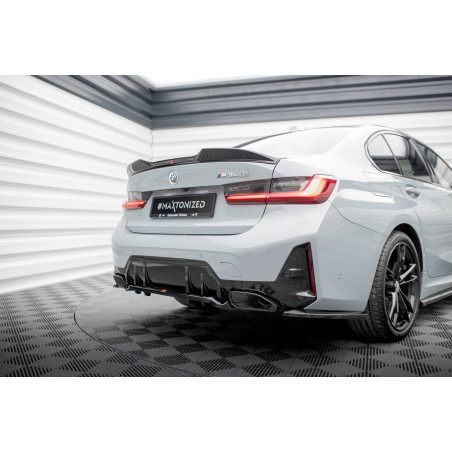 Splitter posteriore (con barre verticali) V.1 BMW M340i G20 / G21 Facelift (Cod. M-BM-3-20F-M-RD1G+R