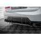 Splitter posteriore (con barre verticali) V.1 BMW M340i G20 / G21 Facelift (Cod. M-BM-3-20F-M-RD1G+R