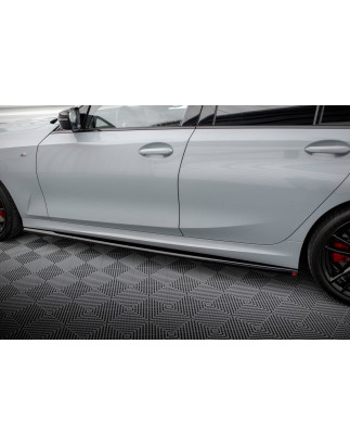 Diffusori minigonne BMW 3 M340i / M-Pack G20 / G21 Facelift (Cod. M-BM-3-G20F-MPACK-SD1G)