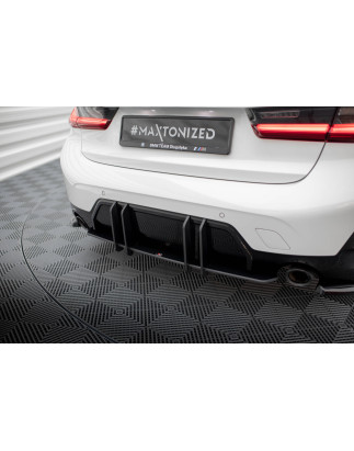 DIFFUSORE POSTERIORE street pro BMW 3 M-Pack G20 / G21 Facelift (Cod. M-BM3G20FMPACKCNC-RS1B)