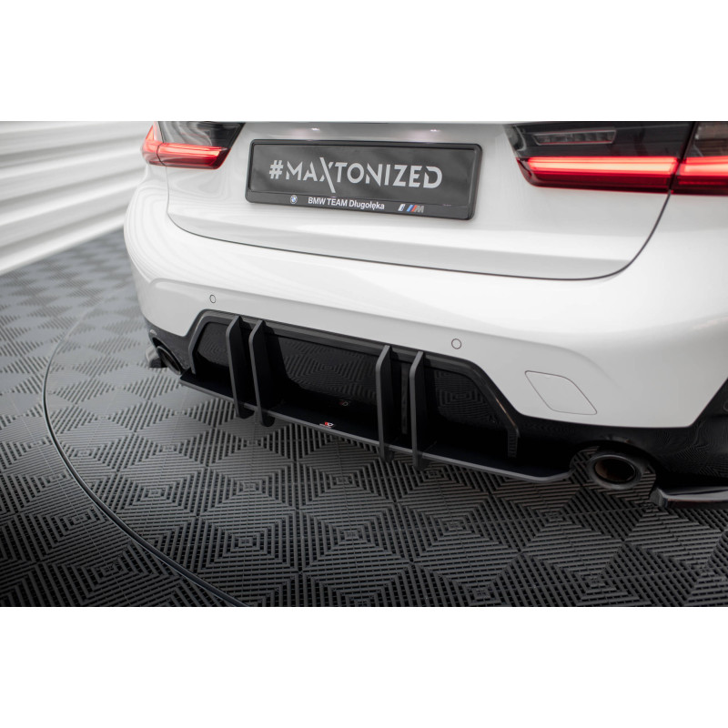 DIFFUSORE POSTERIORE street pro BMW 3 M-Pack G20 / G21 Facelift (Cod. M-BM3G20FMPACKCNC-RS1B)