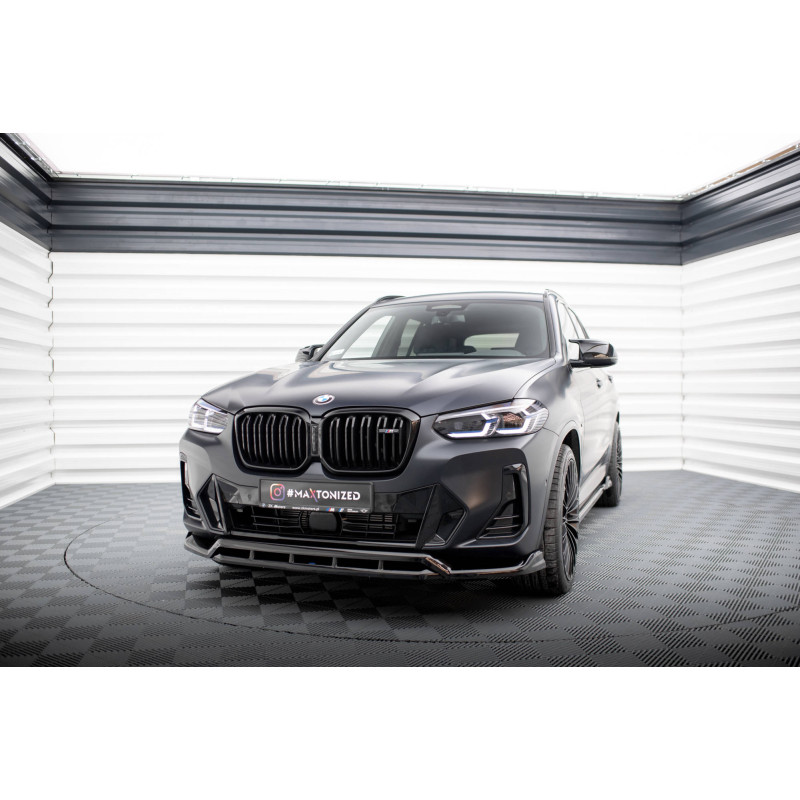 SPLITTER ANTERIORE BMW X3 M-Pack G01 Facelift / iX3 M-Pack G08 Facelift (Cod. M-BM-X3-01F-MPACK-FD1G