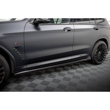 Diffusori minigonne BMW X3 M-Pack G01 Facelift  (Cod. M-BM-X3-01F-MPACK-SD1G)