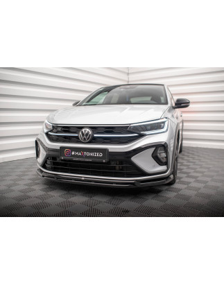 SPLITTER ANTERIORE Volkswagen Taigo R-Line Mk1 (Cod. M-VW-TA-1-RLINE-FD1G+FD1RG)