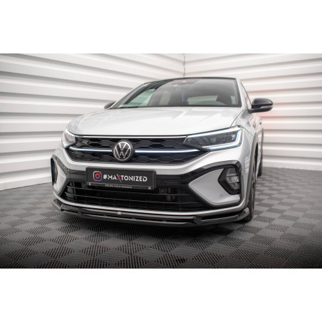 SPLITTER ANTERIORE Volkswagen Taigo R-Line Mk1 (Cod. M-VW-TA-1-RLINE-FD1G+FD1RG)