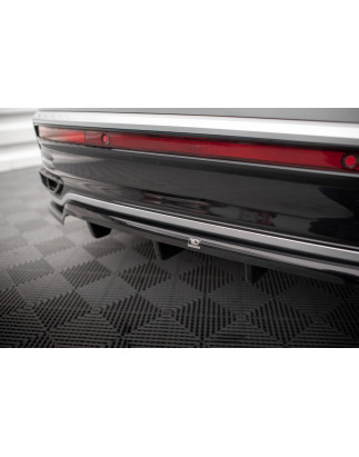 Splitter posteriore (con barre verticali) Volkswagen Taigo R-Line Mk1 (Cod. M-VW-TA-1-RLINE-RD1G+RD2