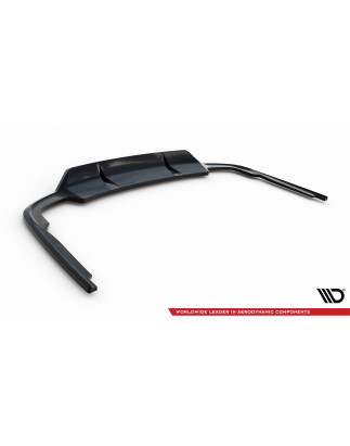 Splitter posteriore (con barre verticali) Audi A8 S-Line D5 (Cod. M-AU-A8-D5-SLINE-RD1G+RD2G)