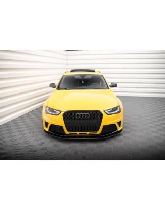 SPLITTER ANTERIORE street pro Audi RS4 B8 (Cod. M-AURS4B8CNC-FD1B)