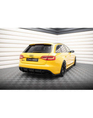 DIFFUSORE POSTERIORE street pro Audi RS4 B8 (Cod. M-AURS4B8CNC-RS1B)