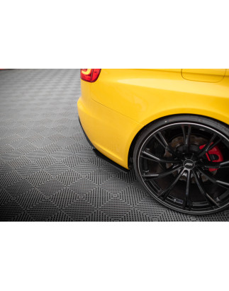 Splitters posteriori laterali Street Pro Audi RS4 B8 (Cod. M-AURS4B8CNC-RSD1B)