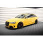 Diffusori minigonne street pro Audi RS4 B8 (Cod. M-AURS4B8CNC-SD1B)