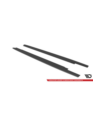 Diffusori minigonne street pro Audi RS4 B8 (Cod. M-AURS4B8CNC-SD1B)