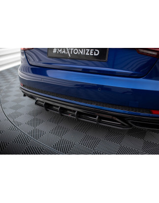 DIFFUSORE POSTERIORE street pro Audi A4 Competition B9  (Cod. M-AUA4B9COMPCNC-RS1B)