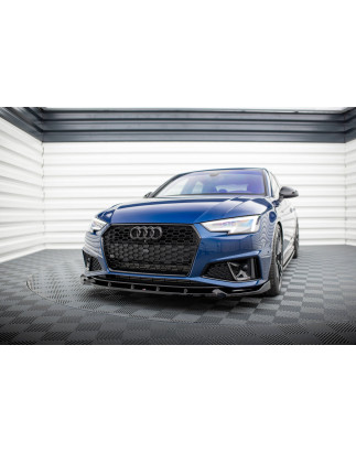 SPLITTER ANTERIORE V.1 Audi A4 Competition B9  (Cod. M-AU-A4-B9-COMP-FD1G)