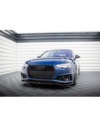 SPLITTER ANTERIORE V.2 Audi A4 Competition B9  (Cod. M-AU-A4-B9-COMP-FD2G)