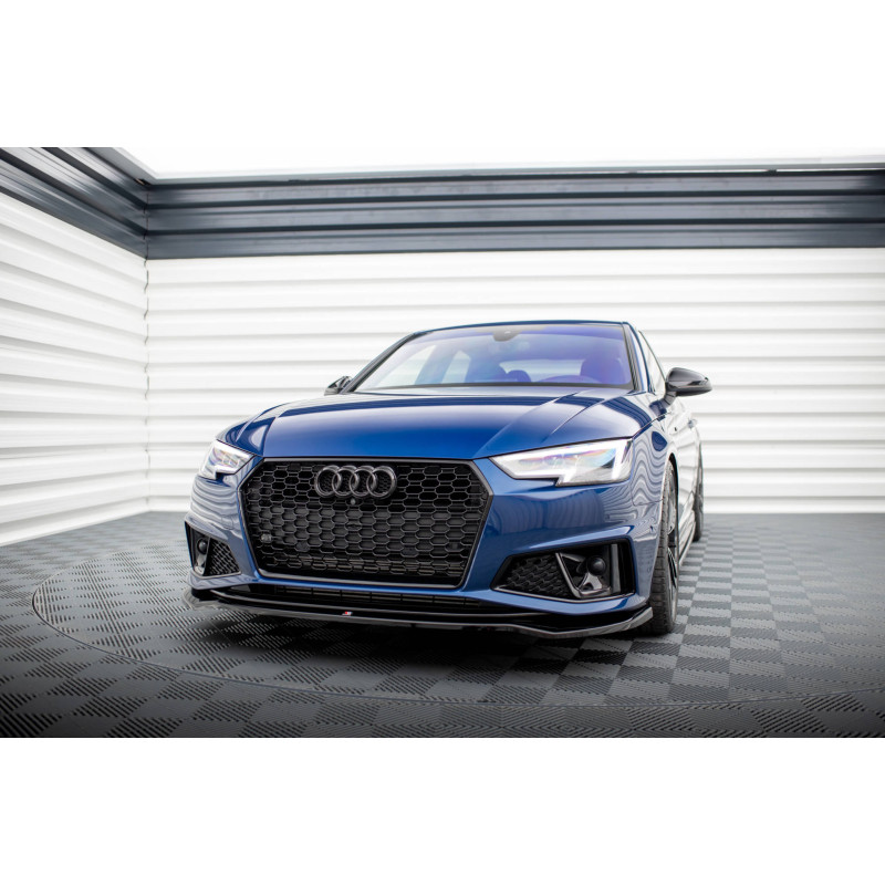 SPLITTER ANTERIORE V.2 Audi A4 Competition B9  (Cod. M-AU-A4-B9-COMP-FD2G)
