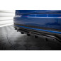 Splitter posteriore (con barre verticali) Audi A4 Competition B9 (Cod. M-AU-A4-B9-COMP-RD1G+RD2G)