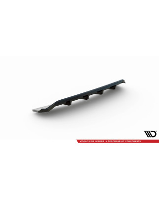 Splitter posteriore (con barre verticali) Audi A4 Competition B9 (Cod. M-AU-A4-B9-COMP-RD1G+RD2G)