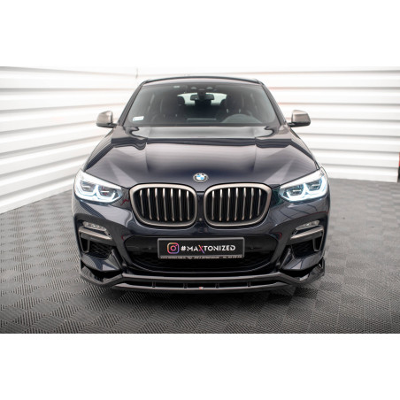 SPLITTER ANTERIORE V.2 BMW X4 M-Pack G02 (Cod. M-BM-X4-02-MPACK-FD2G+FD2RG)