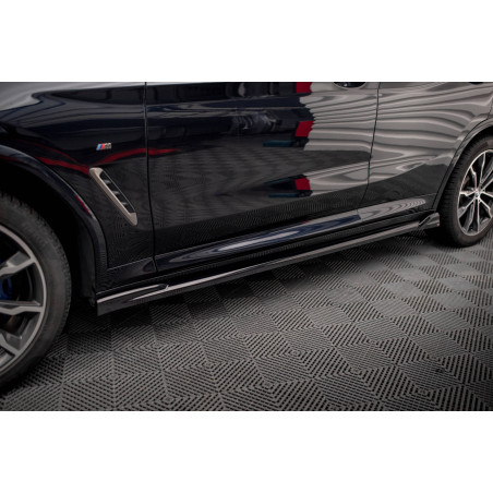 Diffusori minigonne V.2 BMW X4 M-Pack G02 (Cod. M-BM-X4-02-MPACK-SD2G)