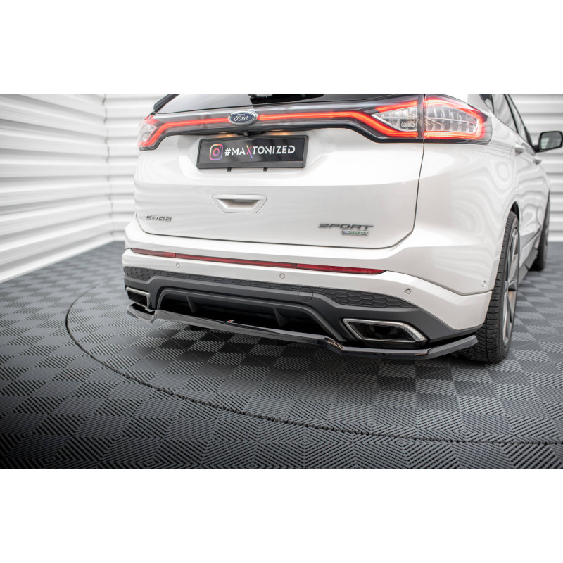 Splitter posteriore (con barre verticali) Ford Edge Sport Mk2 (Cod. M-FO-ED-2-SPORT-RD1G+RD2G)